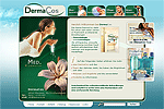 Bild Webseite DermaCos med. Kosmetik