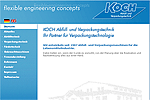 Bild Webseite Koch Abfüll- und Verpackungstechnik