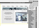 Bild Webseite Bau & Bürosysteme Stock