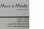 Bild Webseite Mann & Mode Goldmann & Timm GbR