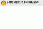 Bild Webseite Bautechnik Schneider
