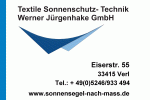 Logo von Textile Sonnenschutz Technik Werner Jürgenhake GmbH