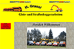 Bild  H.Grassl Gleis - und Strassenbaggerarbeiten