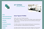 Bild Webseite KT-ORGA