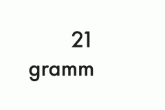 Logo 21 gramm