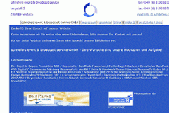 Logo schriefers event & broadcast service GmbH