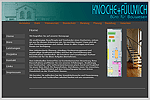 Bild Webseite Knoche + Füllmich Büro für Bauwesen